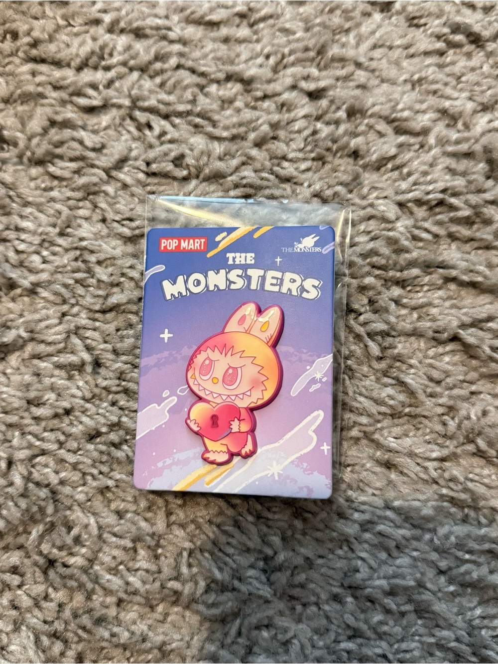 Pop Mart The Monsters Labubu Big Into Energy pin pinback button
LOYALTY